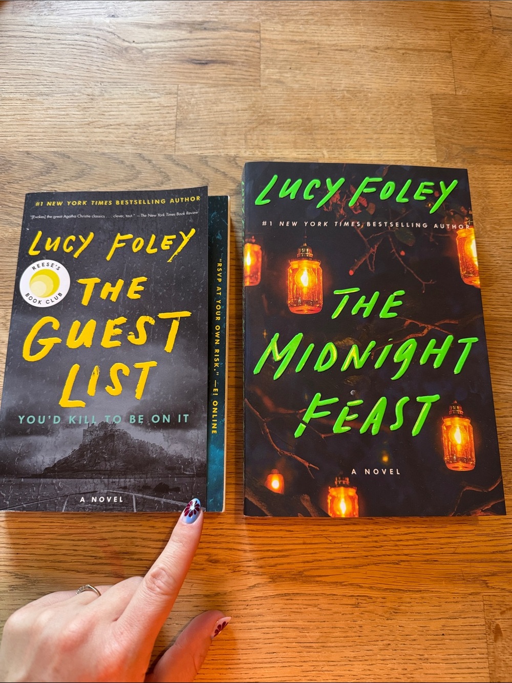 EUC Lot of 2 - The Guest List & The Midnight Feast by Lucy Foley Books